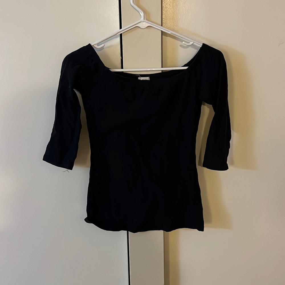 Garage ballerina top, black